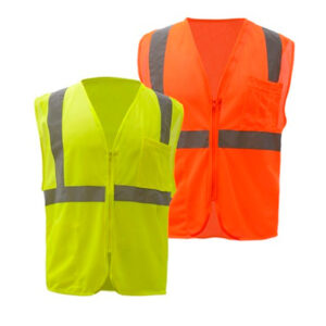 STANDARD CLASS 2 MESH ZIPPER SAFETY VEST