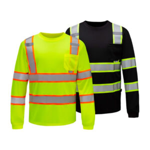 TWO TONE LONG SLEEVE T-SHIRT