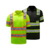 TWO TONE SHORT SLEEVE POLO SHIRT