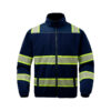 ONYX ENHANCED VISIBILITY FLEECE FULL ZIP HOODIE
